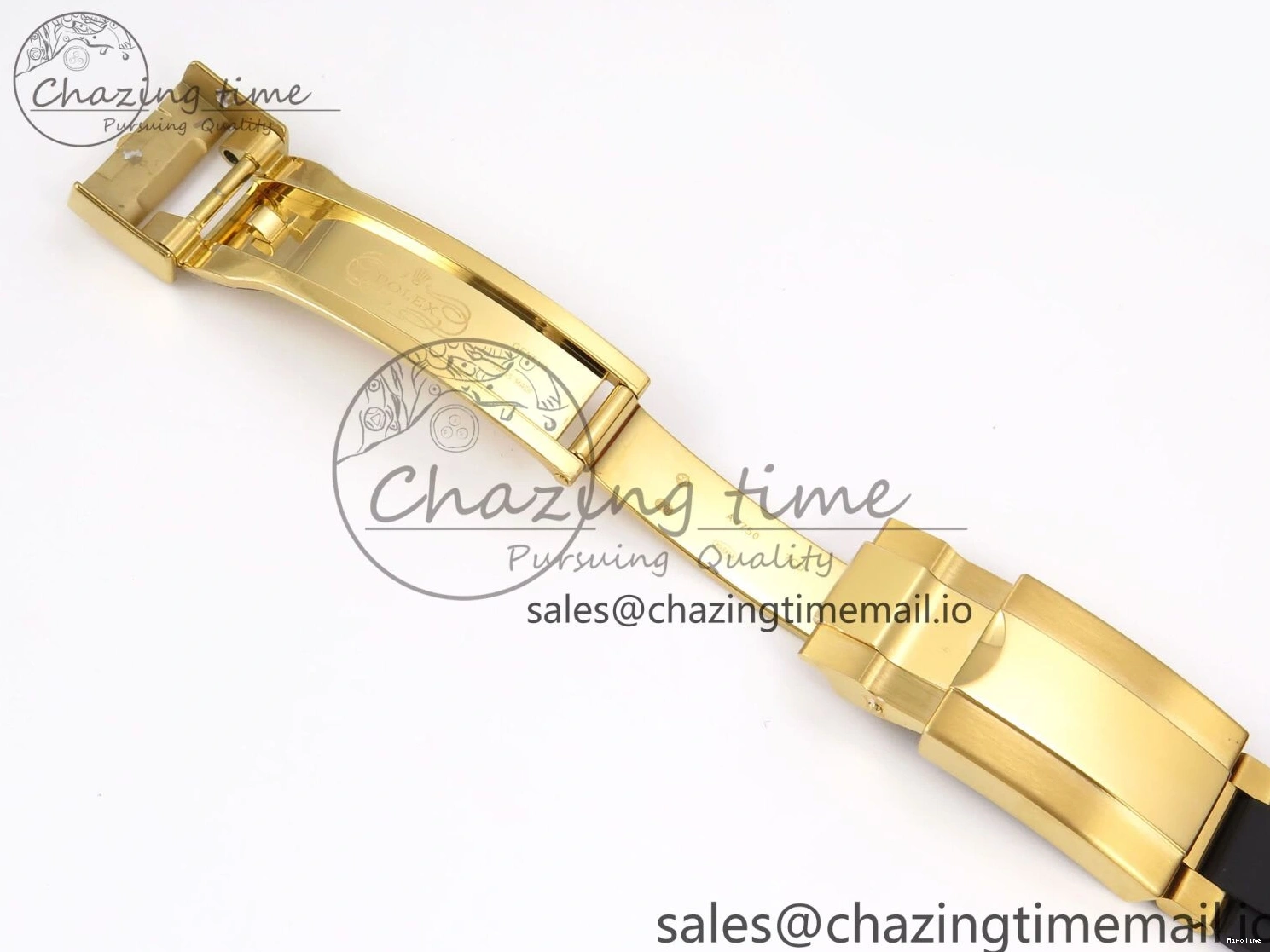 MiroTime 0901 Daytona 116518 VSF 1:1 Best Edition 904L Steel YG Dial on Oysterflex Strap DD Sustainable 1003